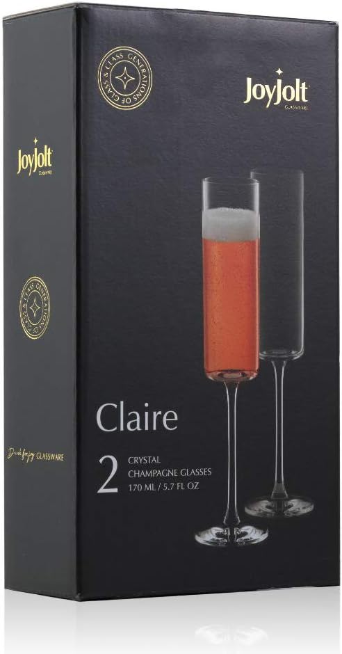 JoyJolt Claire 14oz Red Wine Glass Set. Large Wine Glasses Set of 2 Crystal Wine Glasses. Elegant Wide Rim Stemware - Modern Wine Glasses with Stem. Stemmed Wine Glasses for Unique Wine Glasses Gifts - Image 6